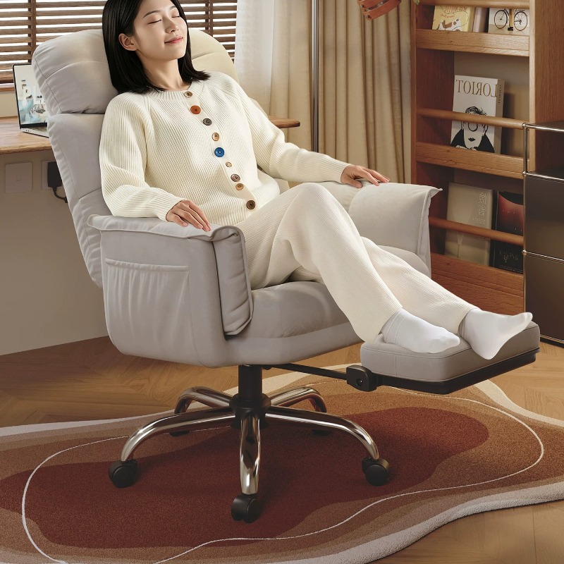 Office Furniture Zone - 市松模様の背もたれ人間工学に基づいたリクライニングゲーミングチェア、調節可能なゾーン別ランバーサポート、ホームオフィスや睡眠に最適、非常に頑丈