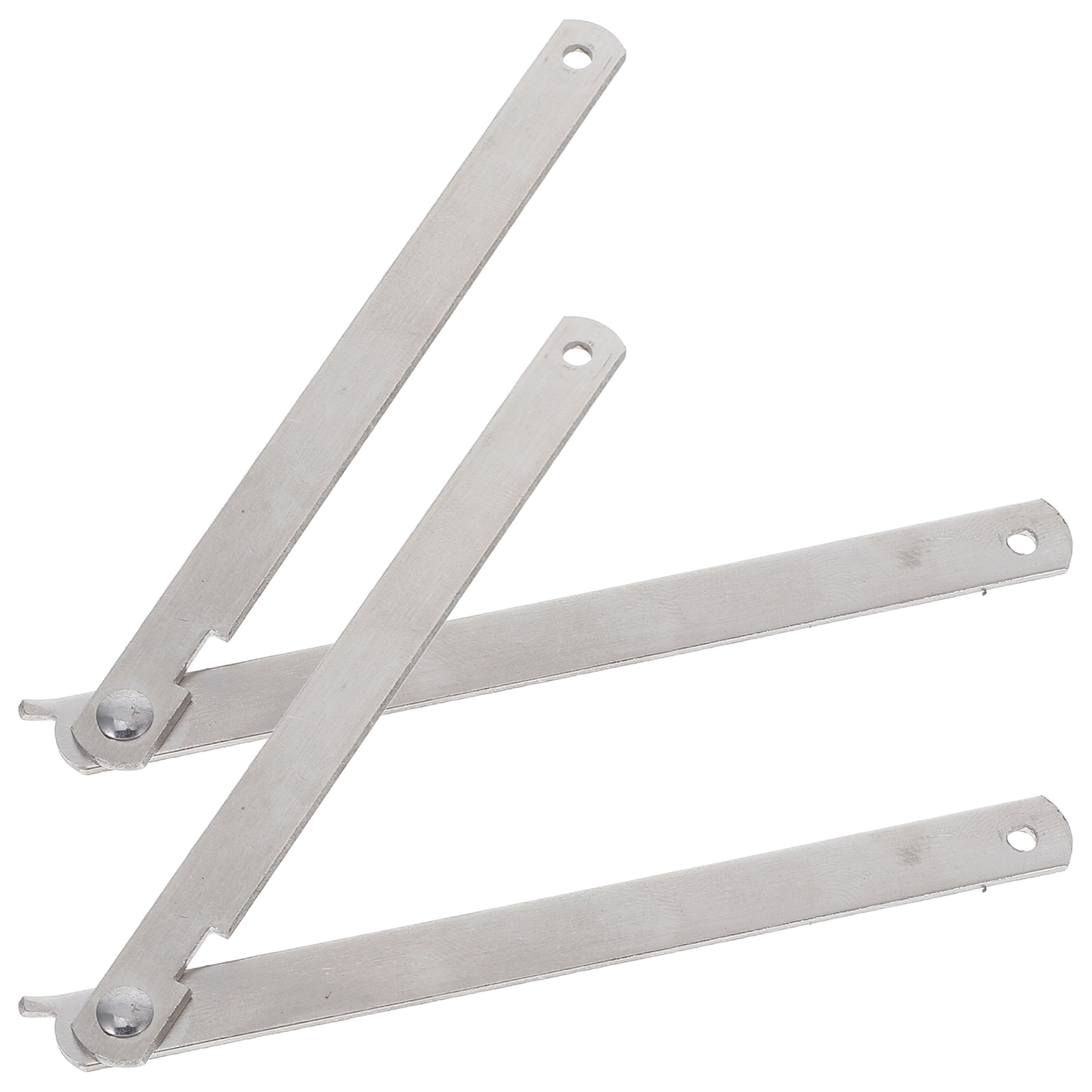 Office Furniture Hardware - 2 個のステンレス鋼折りたたみテーブルコネクタ調節可能なロッド固定金具家具ホームオフィス用耐久性のある折りたたみ式サポート