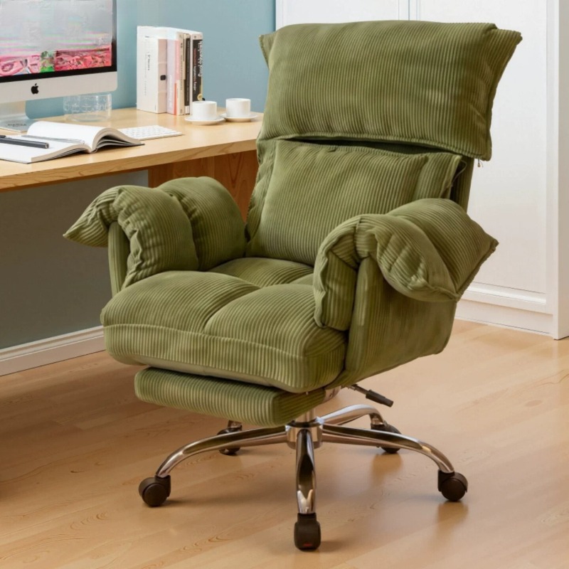 Office Furniture Zone - 90-160度傾斜コンピューターチェア、ゾーン別厚パッド、長時間座っても快適なゲーミングスツール、オフィス、学習、会議用の調節可能な背もたれ