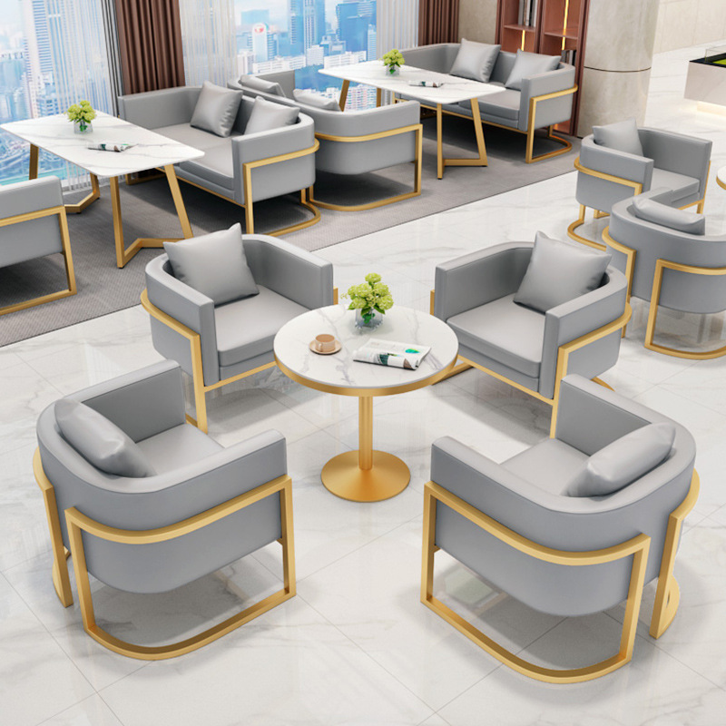 オフィス家具 待合室 レセプションソファ モダンレザーオフィ - Office Furniture Luxury のレビューと価格