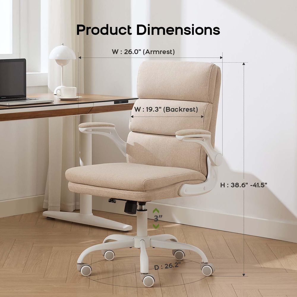 小型デスクチェア、Comy Oiceチェア、リップアップアー - Office Furniture Zone のレビューと価格