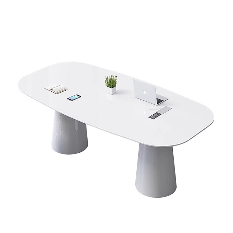 140～300cm モダンな白い交渉研修会議テーブルデスク  - Office Furniture Luxury のレビューと価格
