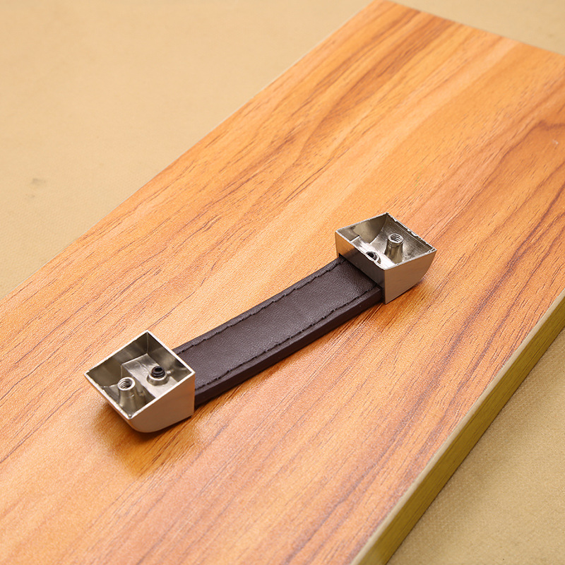 現代の高級革製ハンドルノブプル家具キャビネットチェスト引き出 - Office Furniture Hardware のレビューと価格