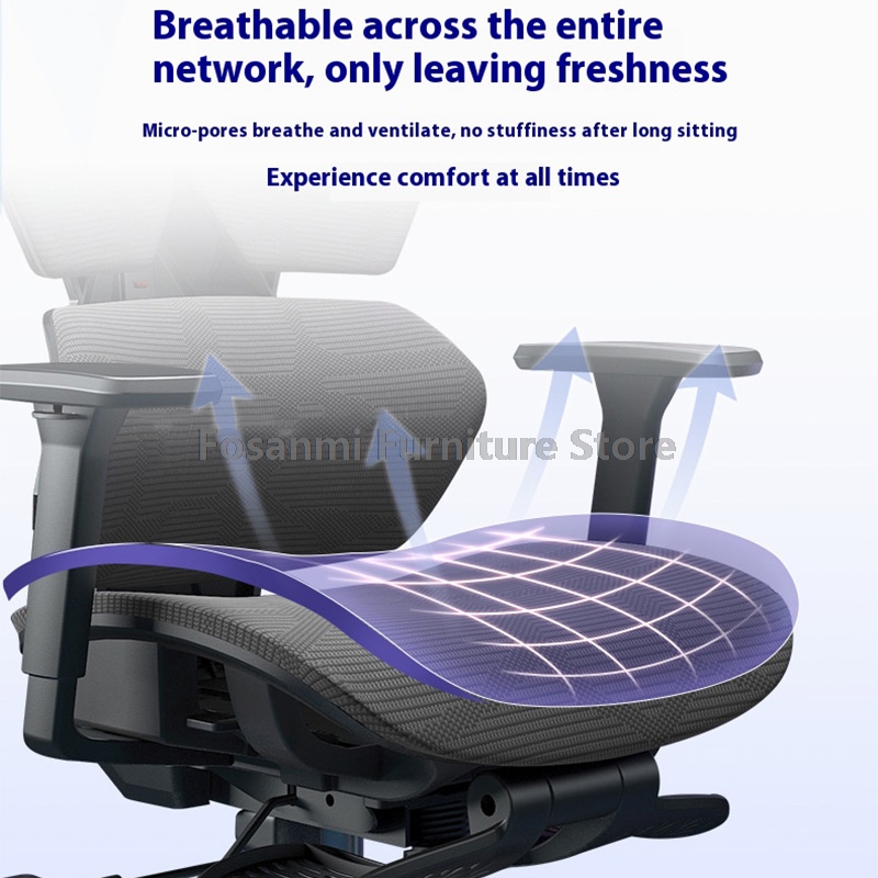人間工学に基づいたゾーンサポート背もたれメッシュオフィスチェ - Office Furniture Zone のレビューと価格