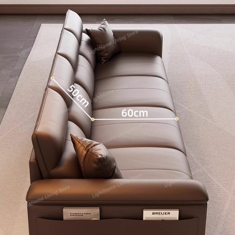 モダンな高級人工皮革オフィスソファ、シングル、ダブル、4人掛 - Office Furniture Luxury のレビューと価格