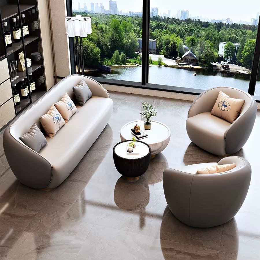 軽量高級オフィスソファ モダンミニマリスト ビジネスレセプシ - Office Furniture Luxury のレビューと価格