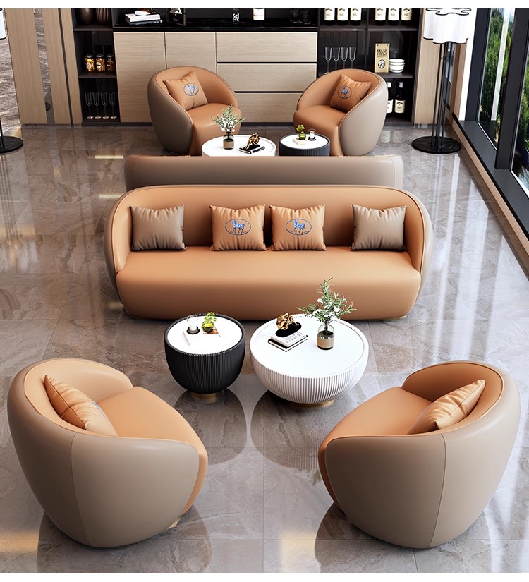 軽量高級オフィスソファ モダンミニマリスト ビジネスレセプシ - Office Furniture Luxury のレビューと価格