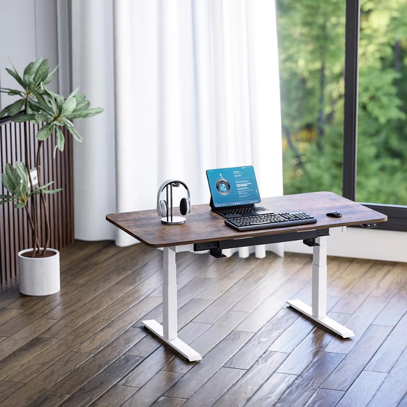高さと幅が調整可能なデスクフレーム、デュアルモーター電動昇降 - Office Furniture Luxury のレビューと価格