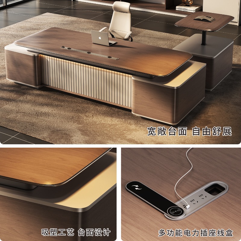 中東風高級ボスデスク、高級感あふれるライトラグジュアリークラ - Office Furniture Luxury のレビューと価格