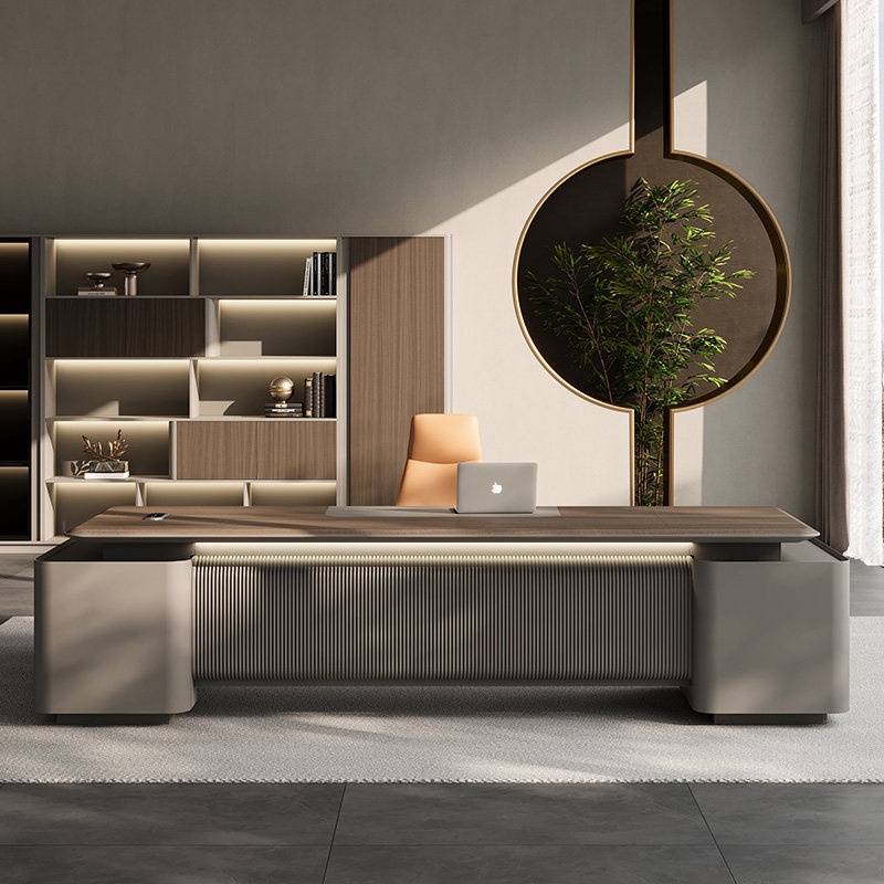 # エグゼクティブデスク＆チェアセット 高級モダンオフィス家 - Office Furniture Luxury のレビューと価格