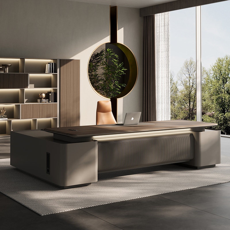 # エグゼクティブデスク＆チェアセット 高級モダンオフィス家 - Office Furniture Luxury のレビューと価格