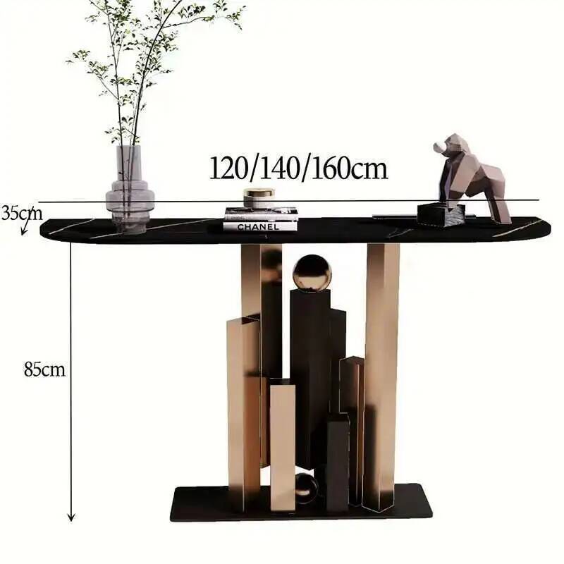 モダンでシンプルなコンソールテーブルオフィス用小型デザインハ - Office Furniture Luxury のレビューと価格