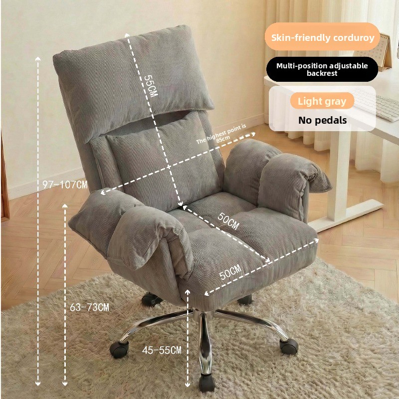 90-160度傾斜コンピューターチェア、ゾーン別厚パッド、長 - Office Furniture Zone のレビューと価格