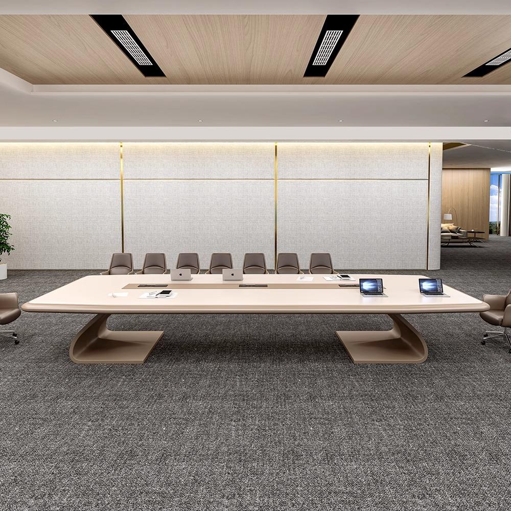 会議テーブル、新しいスタイルの会議テーブル、ケーブルボックス - Office Furniture Luxury のレビューと価格